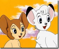 Nice picture of Kimba and Kitty Nice picture of Kimba and Kitty